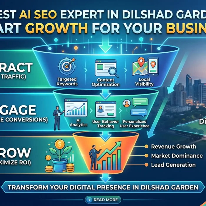 AI SEO Expert in Dilshad Garden helping businesses grow with AI-powered SEO strategies