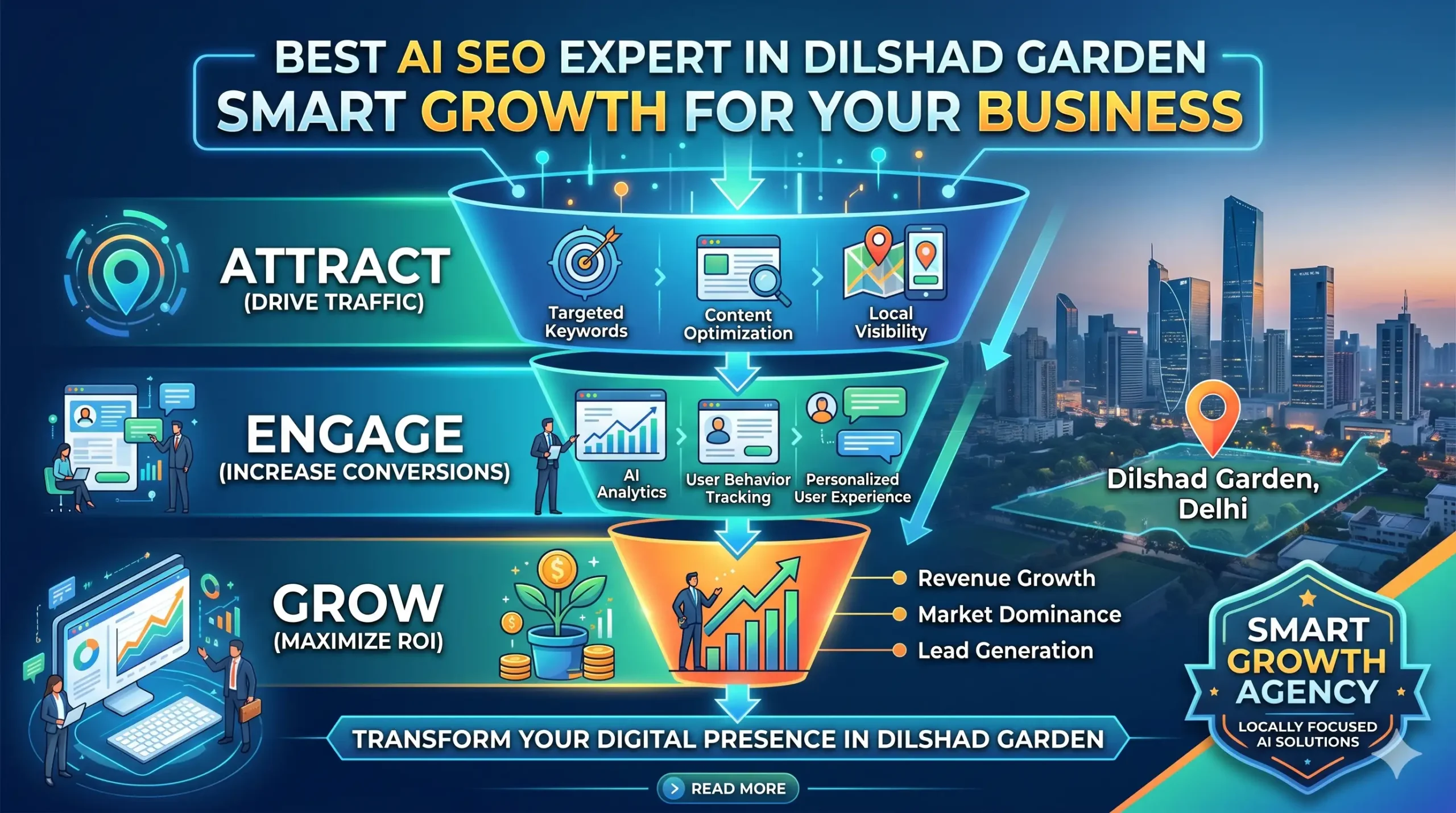AI SEO Expert in Dilshad Garden helping businesses grow with AI-powered SEO strategies