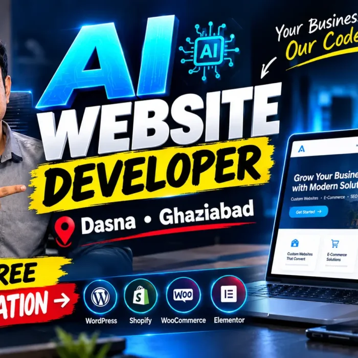 AI Website Developer in Dasna Ghaziabad – DigiPlus Services