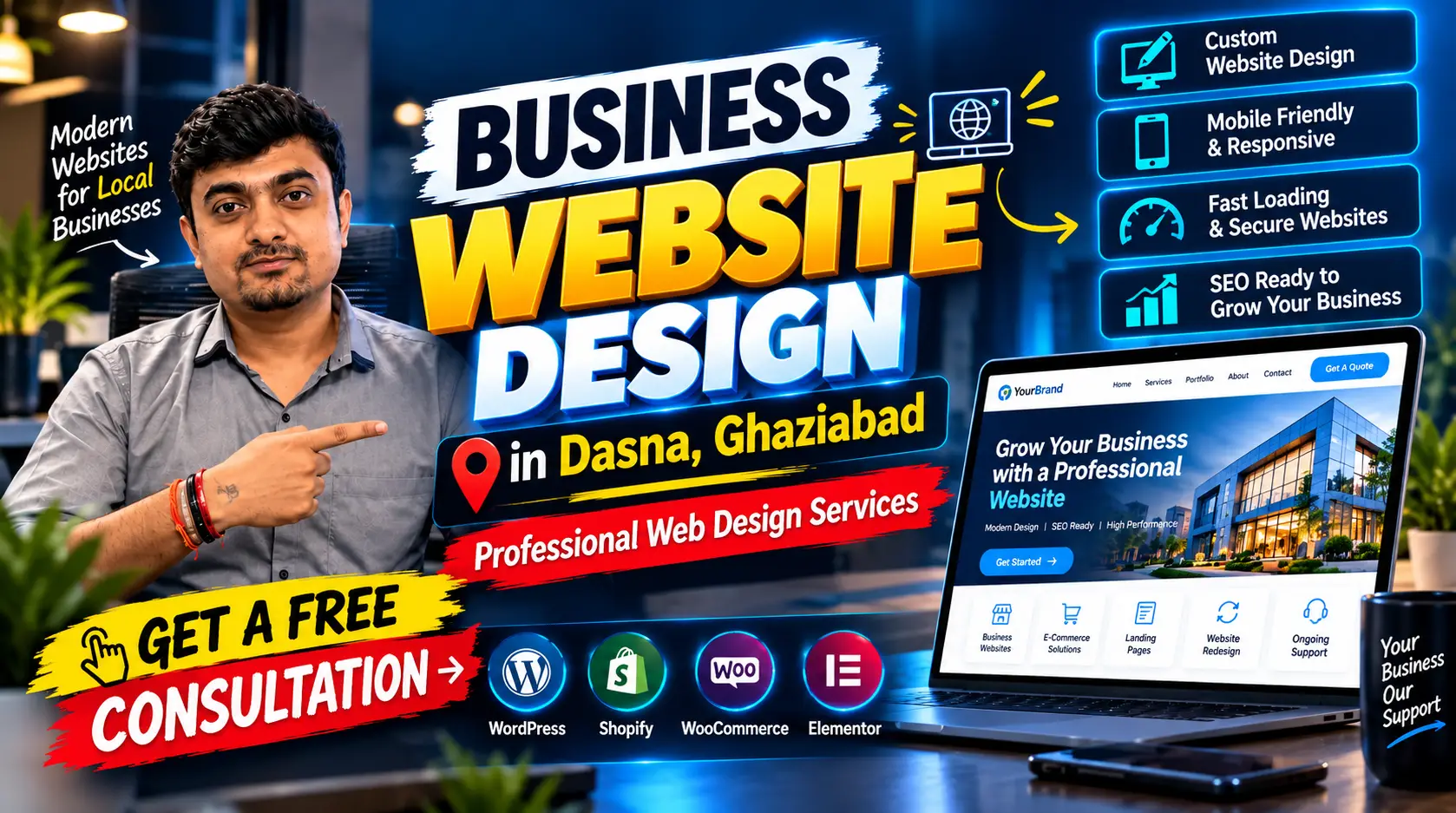 Website Development in Dasna, Ghaziabad